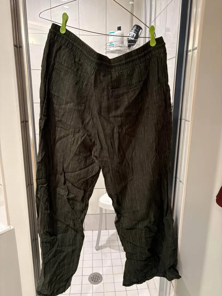 Athleta Wide Leg Linen Pant XL image indicator(2)