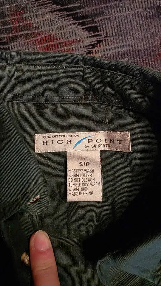 100% Cotton Long Sleeved Button Up Shirts image indicator(3)