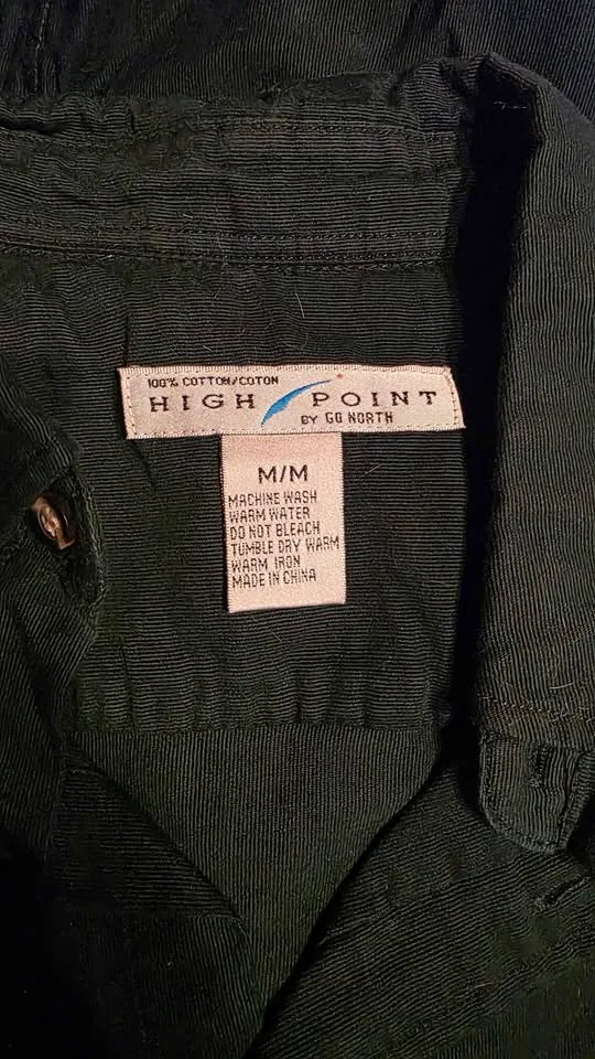 100% Cotton Long Sleeved Button Up Shirts image indicator(4)