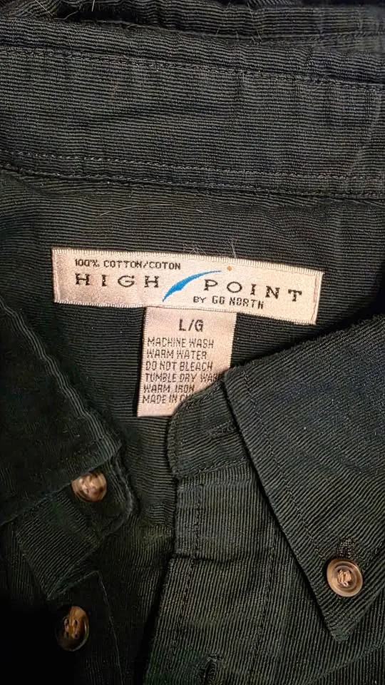 100% Cotton Long Sleeved Button Up Shirts image indicator(5)