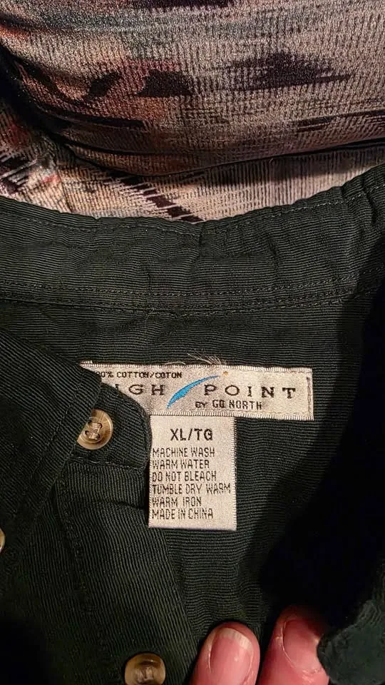 100% Cotton Long Sleeved Button Up Shirts image indicator(6)