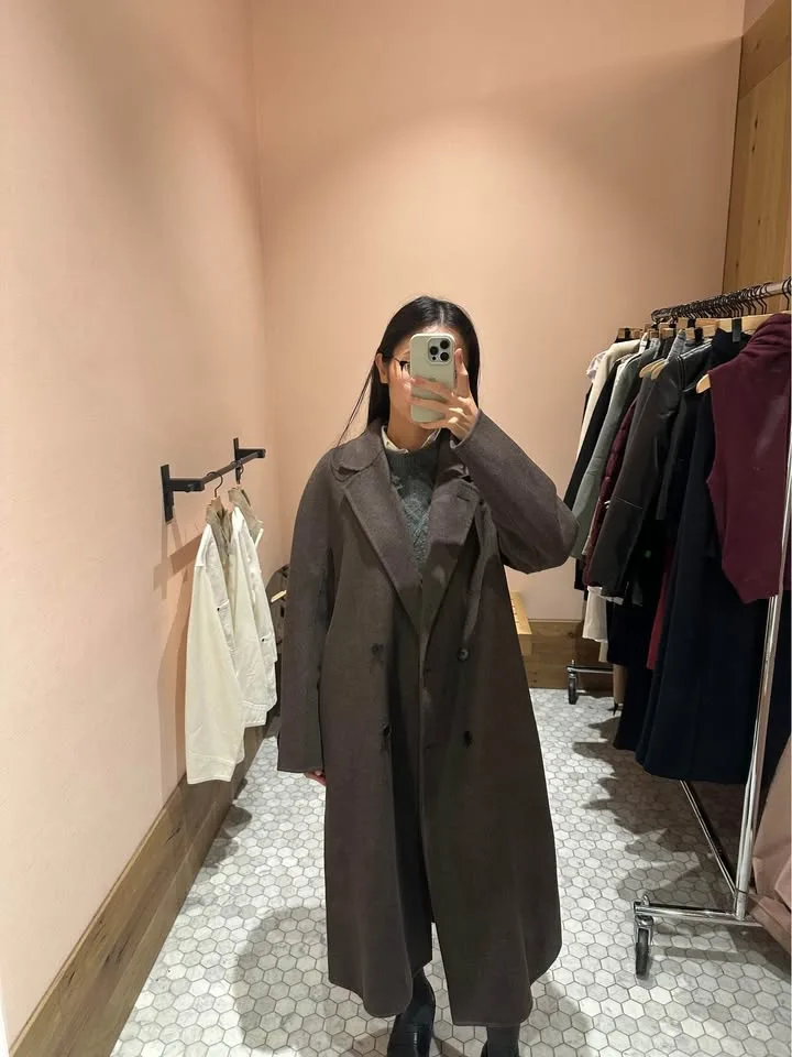 Aritzia Slouch Coat Double-faced Size M NWT image indicator(7)