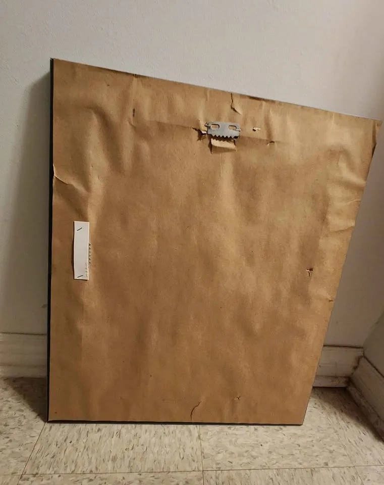 Silver and Black Mirror 25" x 21" image indicator(4)