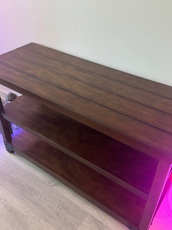 Wooden Console Table - photo 2