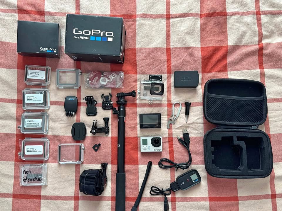 GoPro Hero 3+ and accessories