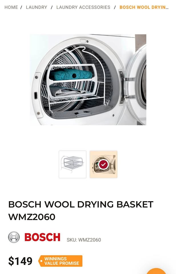 WOOL DRYING BASKET