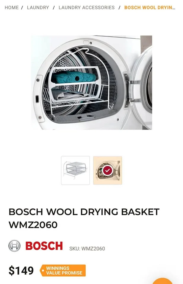 WOOL DRYING BASKET thumbnail