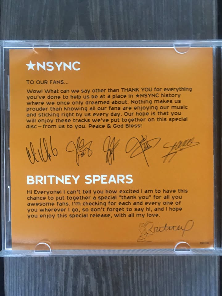 *NSYNC & Britney Spears CD - Like New - photo 3