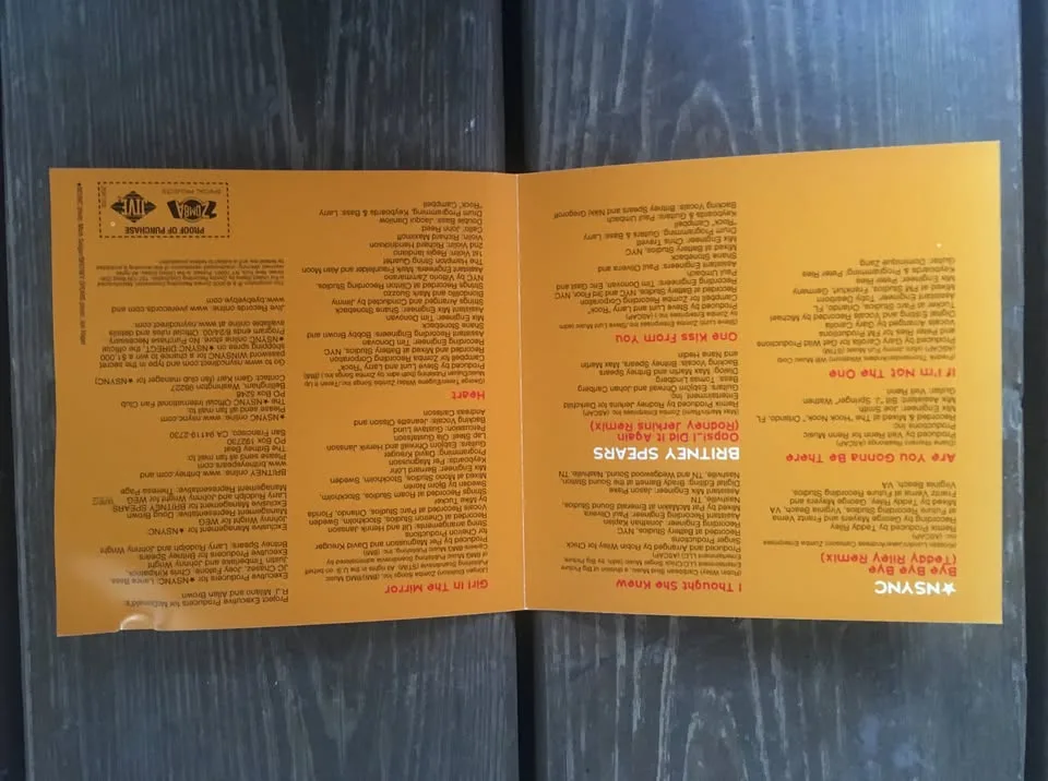 *NSYNC & Britney Spears CD - Like New image indicator(5)