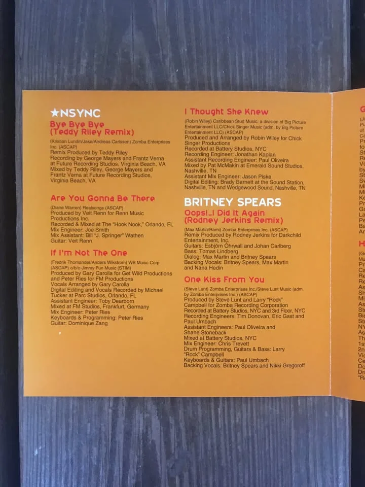 *NSYNC & Britney Spears CD - Like New image indicator(6)