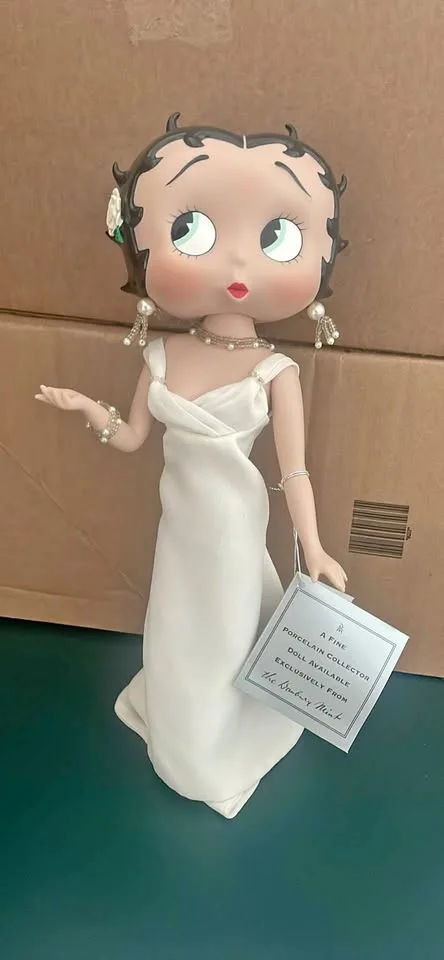 Betty boop fine porcelain doll thumbnail