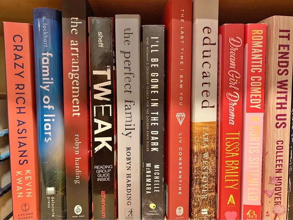 BOOKS! $5 each or 5 for $20