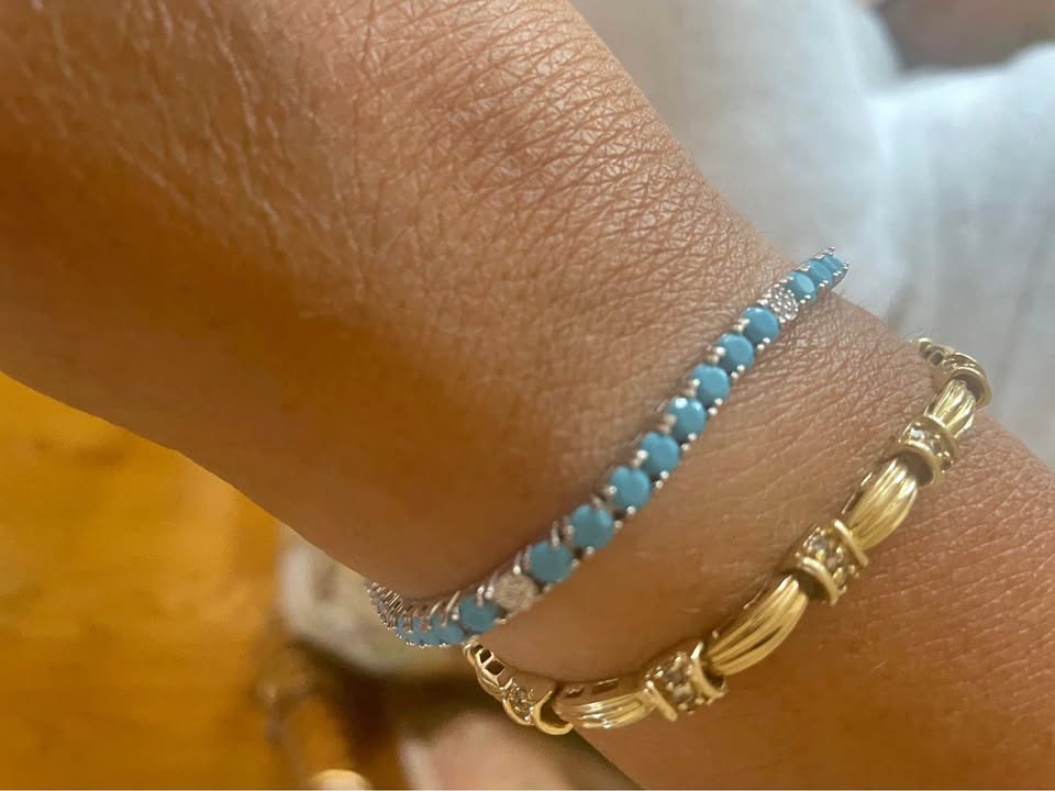 Bracelet 7” sterling silver