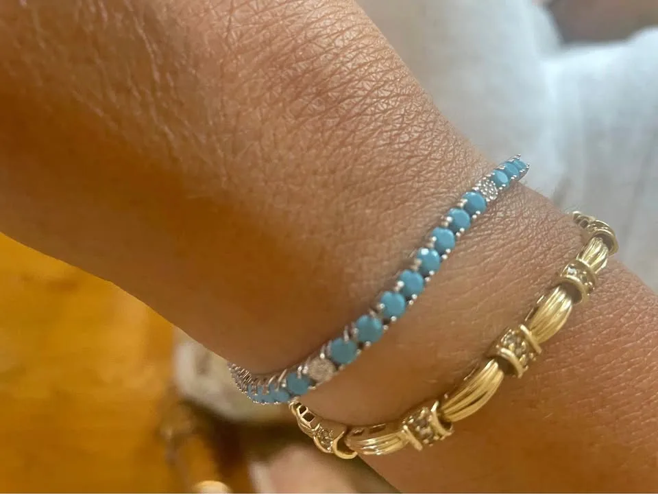 Bracelet 7” sterling silver thumbnail