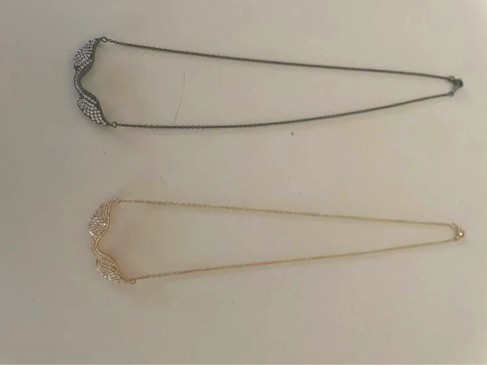 Sterling silver 18” necklace thumbnail