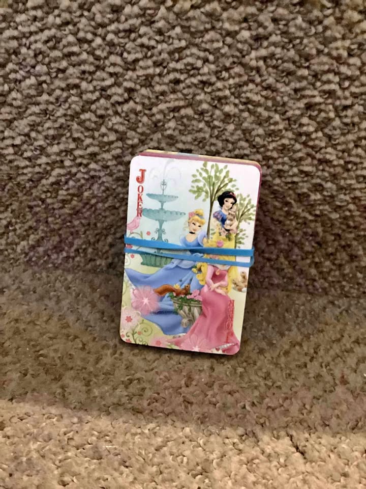 Disney deck of cards