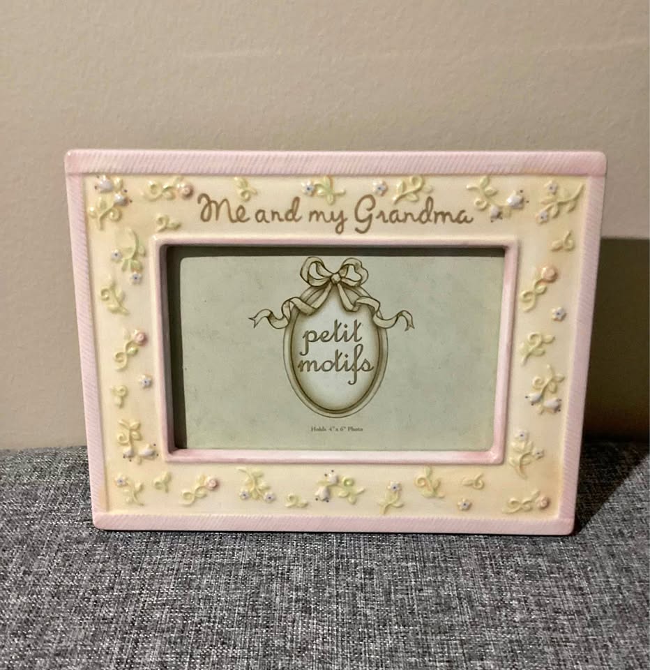 Grandma and me frame