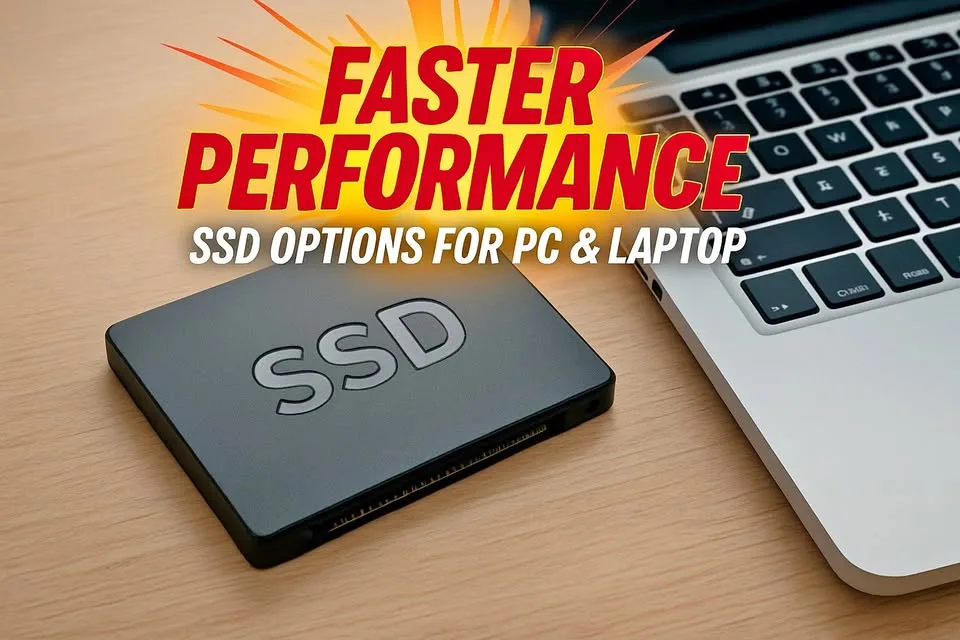 Faster Performance – SSD Options for PC & Laptop thumbnail