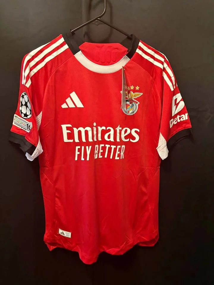 Richard Rios Benfica 2025/2026 home jersey