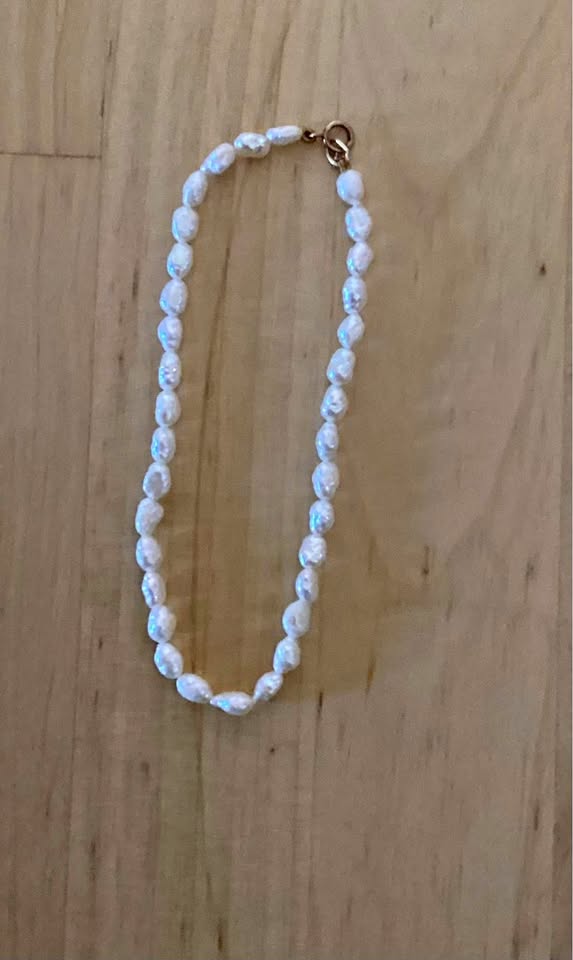 White bracelet