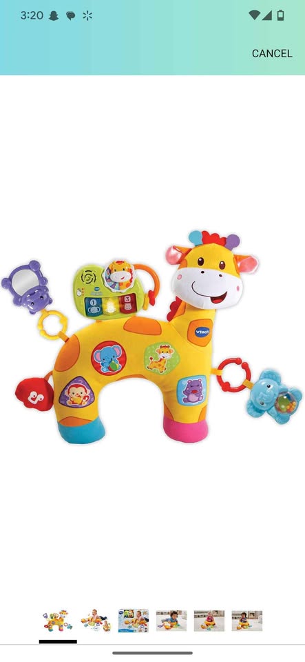 Vtech tummy time discovery pillow - photo 2