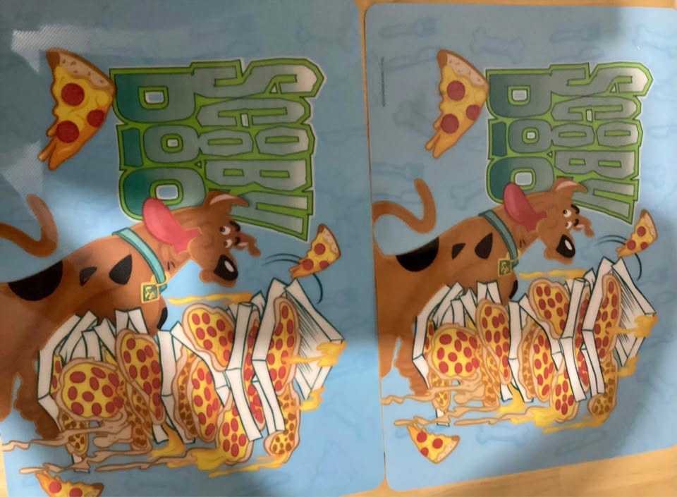 Scooby Doo placemats