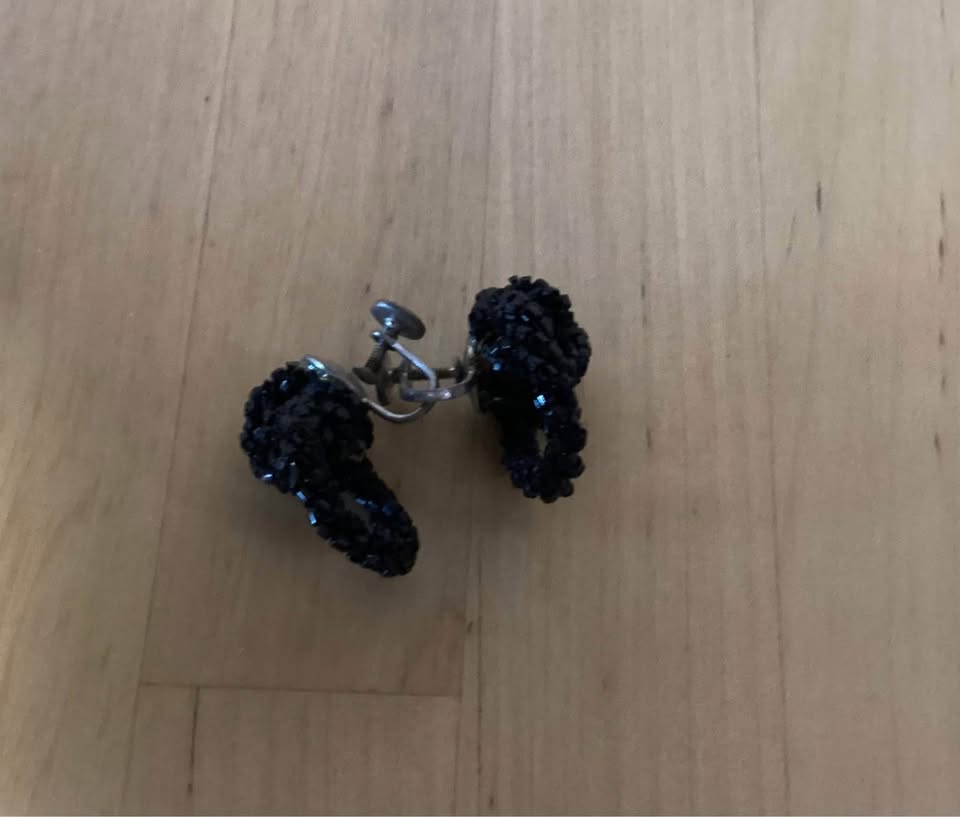 Earrings and necklace