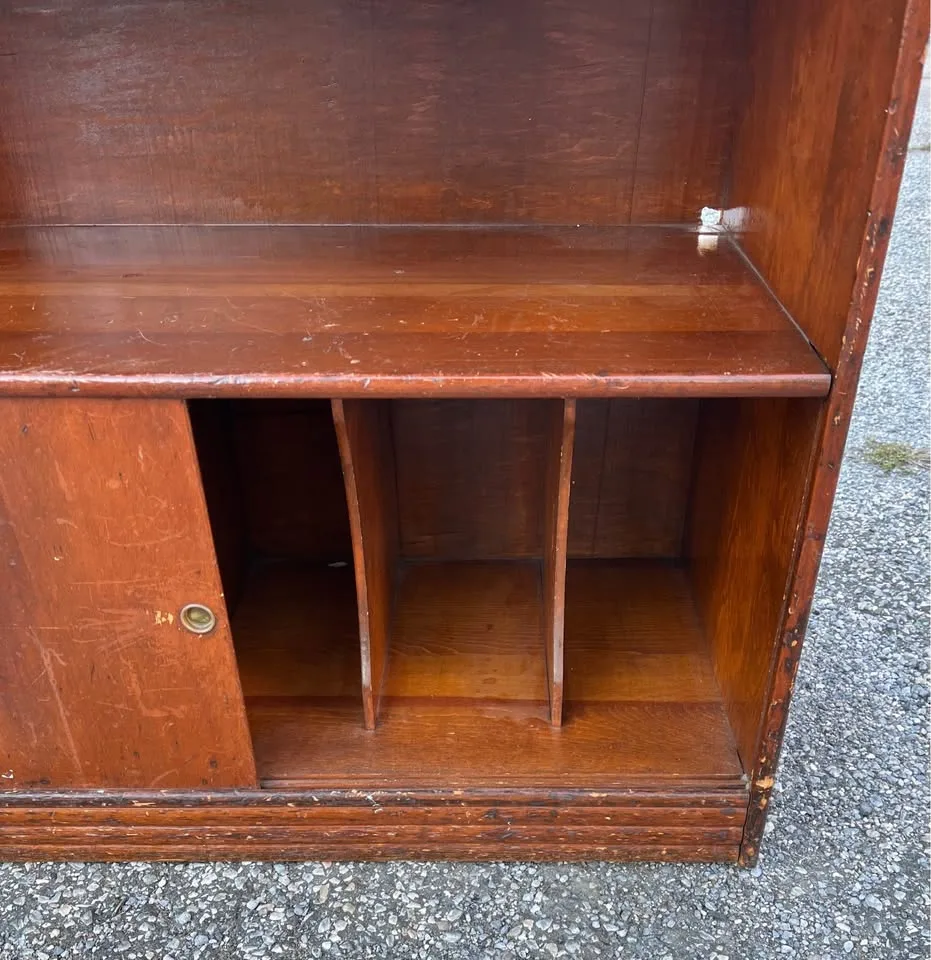 Wooden MCM Media Console/Credenza image indicator(4)