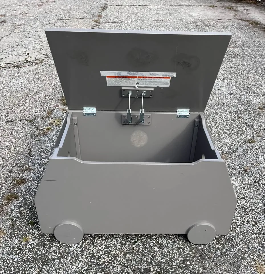 Delta Children Metro Toy Box in Classic Grey image indicator(5)