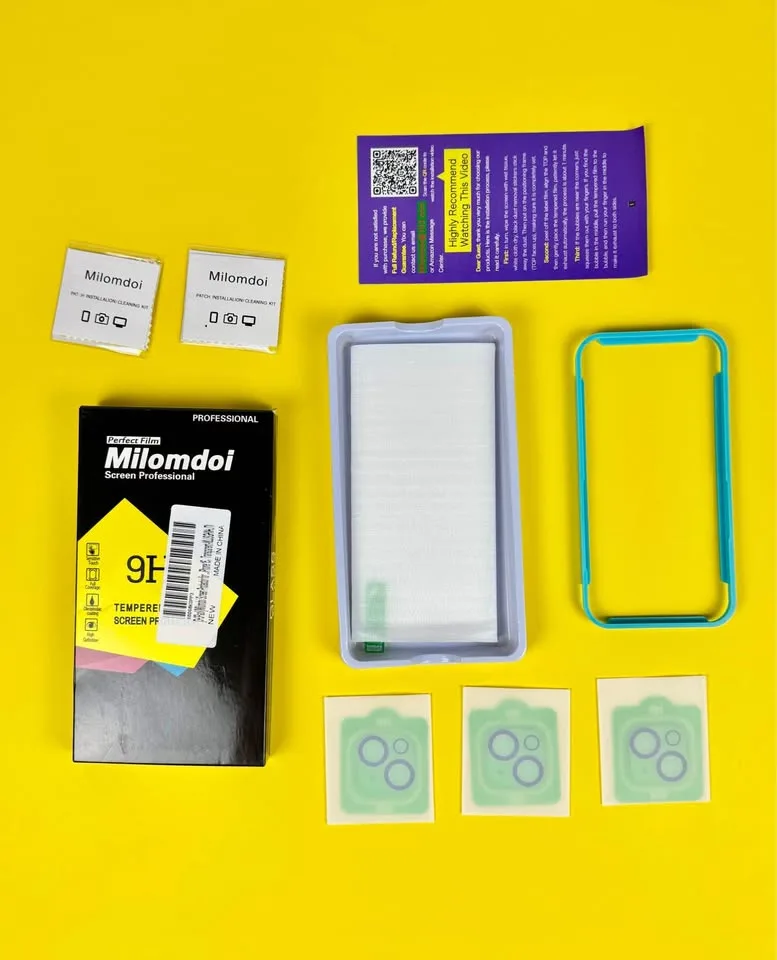 3-Pack Screen & Camera Protector Set for iPhone 15 image indicator(4)