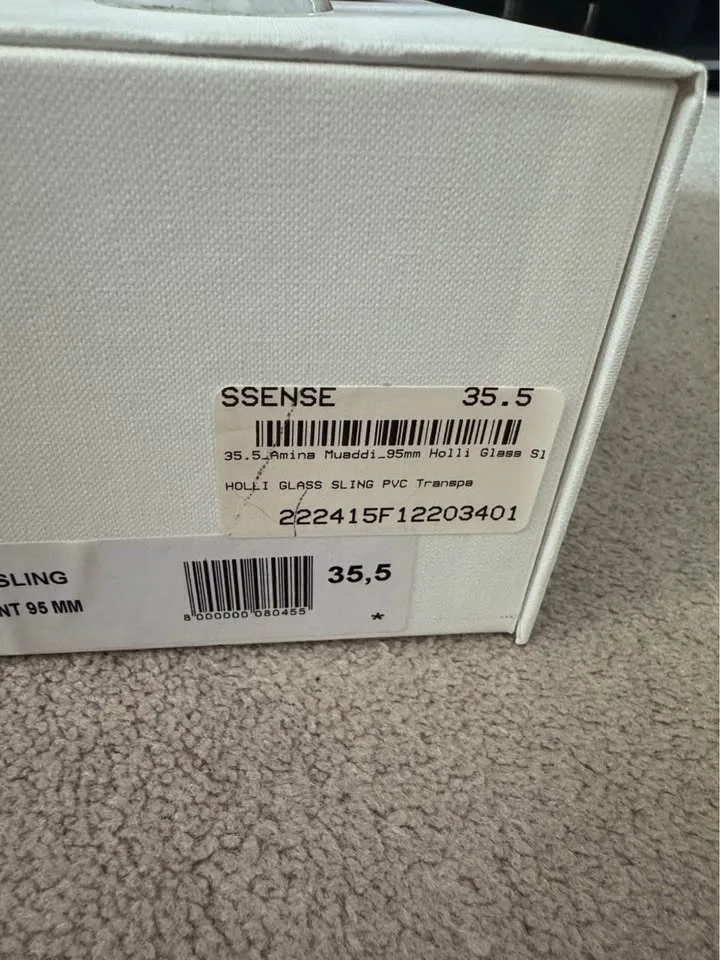 Amina Muaddi | Holli Glass Slingback image indicator(8)