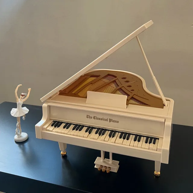 Ballerina Piano Music Box