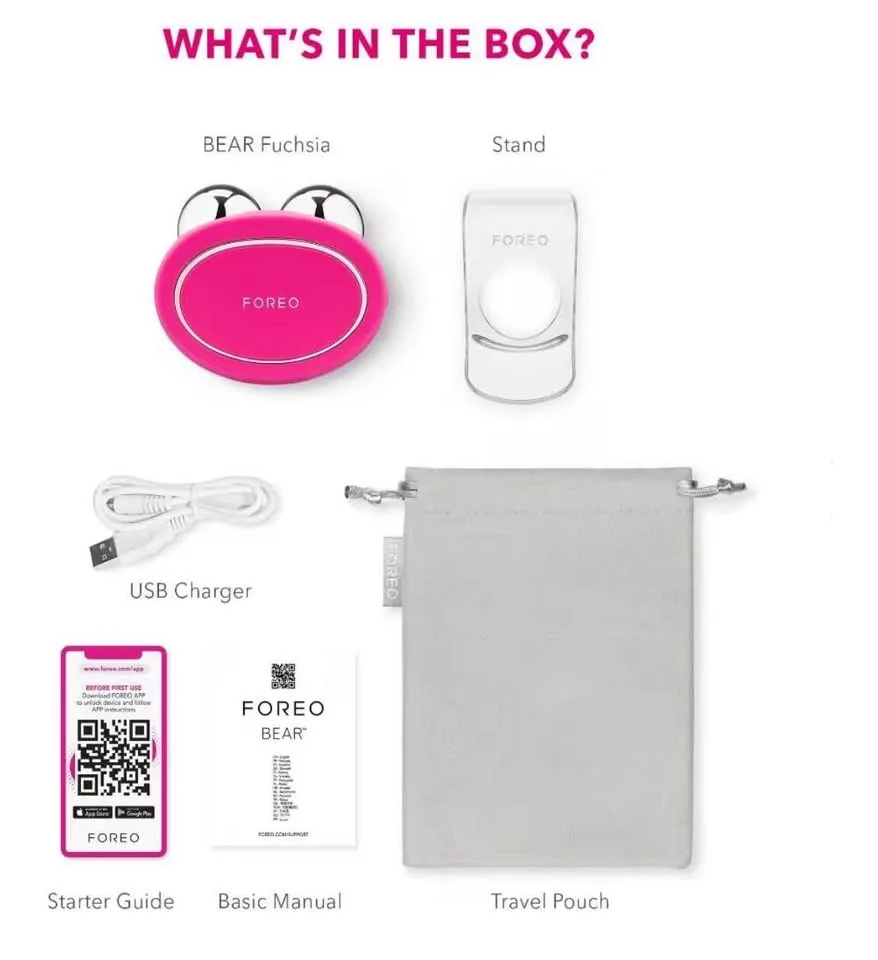 FOREO BEAR Microcurrent Facial Device image indicator(2)