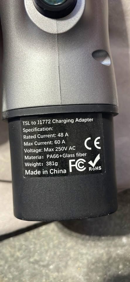 Tesla to J1772 Charging Adapter - photo 4
