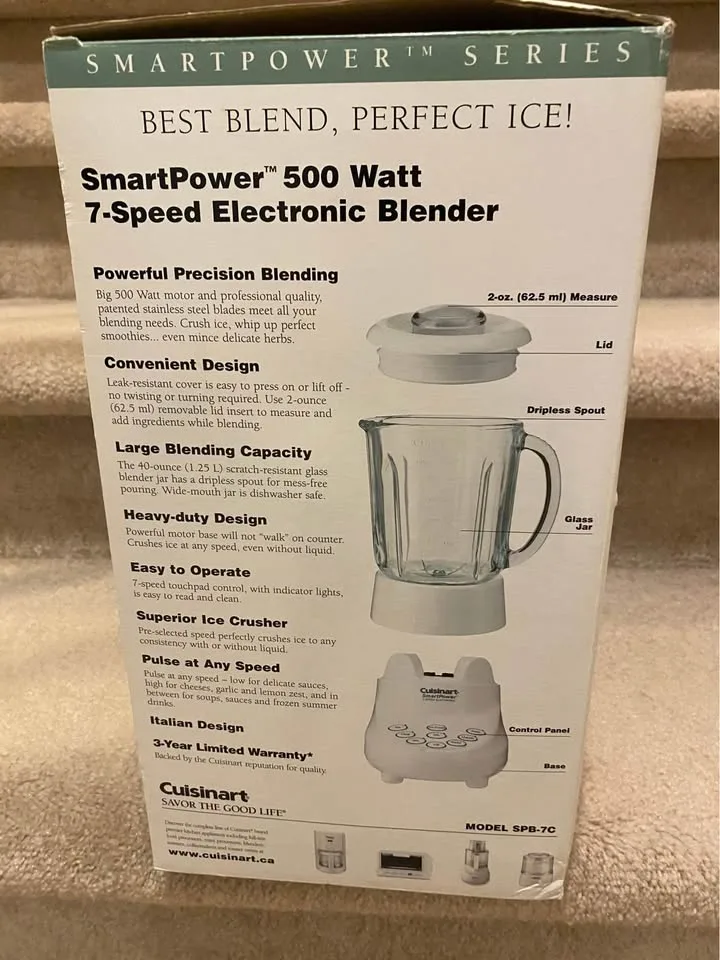 Cuisinart Blender image indicator(2)