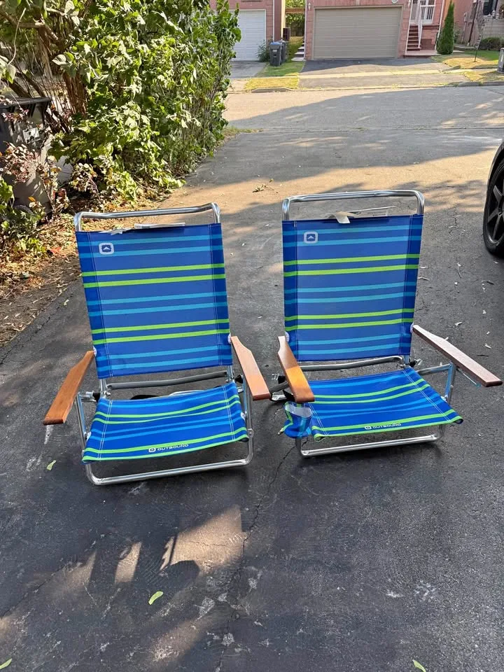 Two Outbound Brighton Beach Chairs thumbnail
