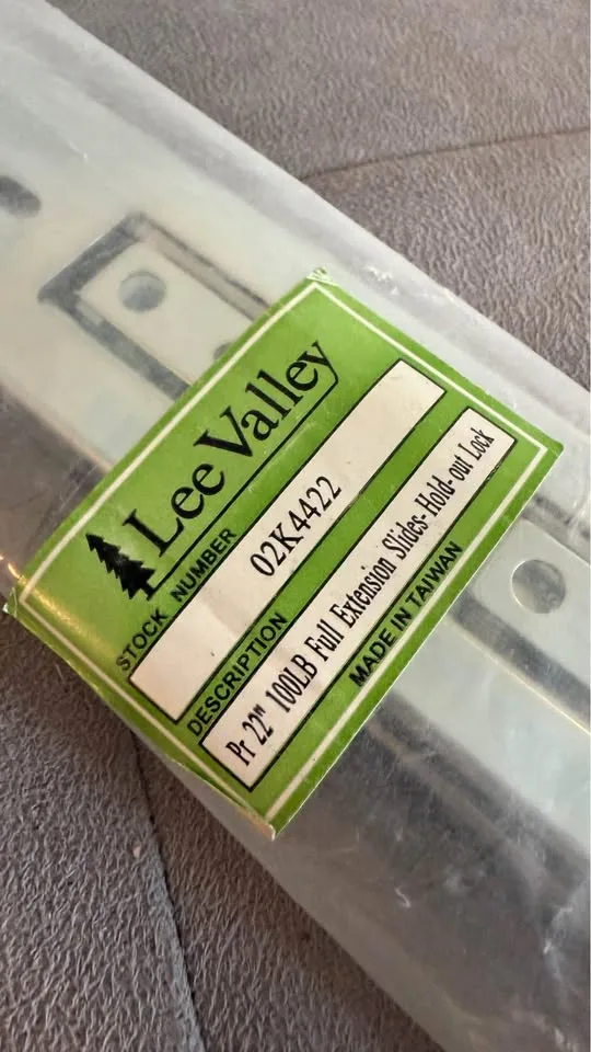 22” Self Closing Full Extension Slides image indicator(3)