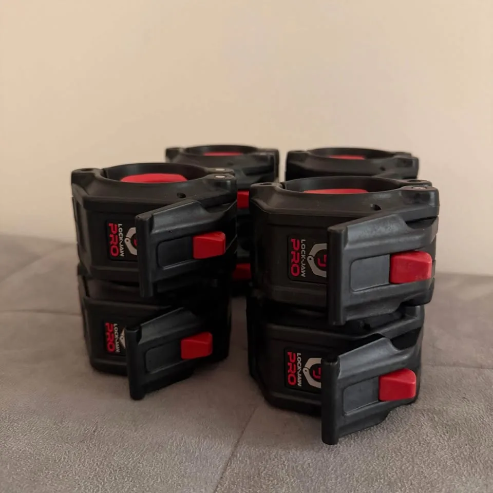 Lock Jaw Pro 2 Olympic Barbell Collars - 2" image indicator(3)