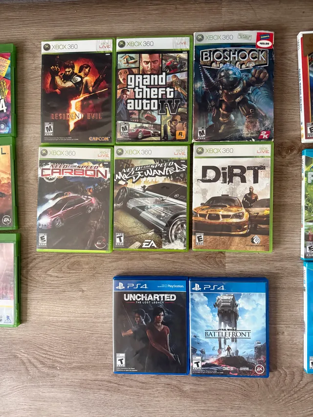 Assorted Video Games Xbox, Playstation, Nintendo Wii U image indicator(3)