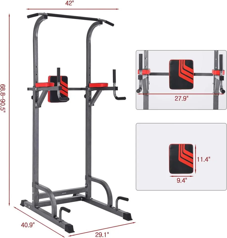 Adjustable Power Tower - Multi-Function Workout Station image indicator(3)