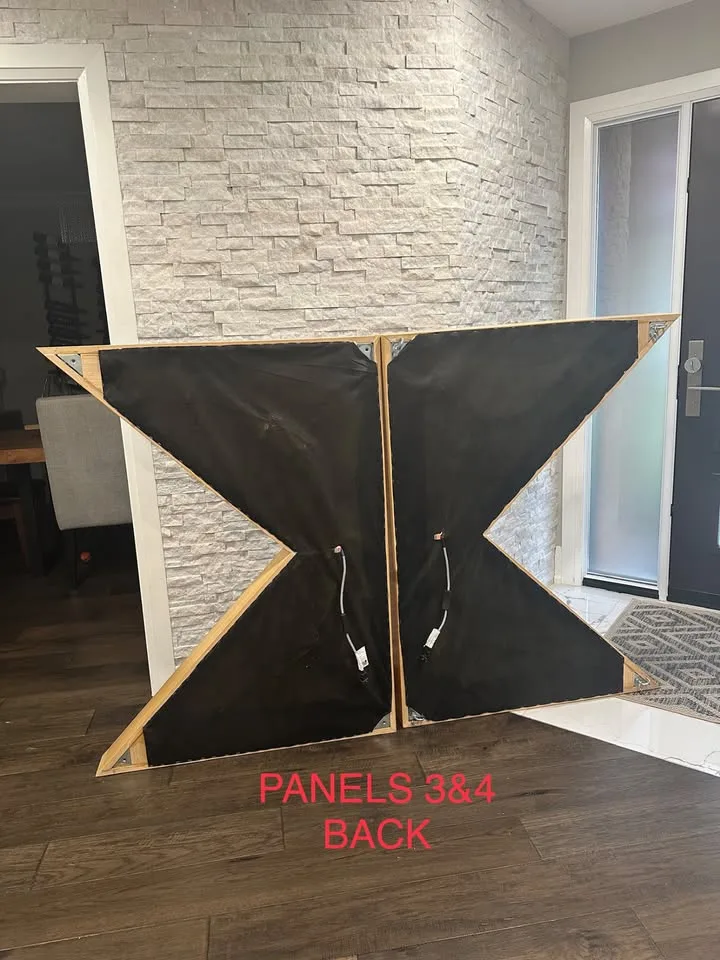 Acoustic Cloud Panels with Built-In Pendant Lighting image indicator(8)