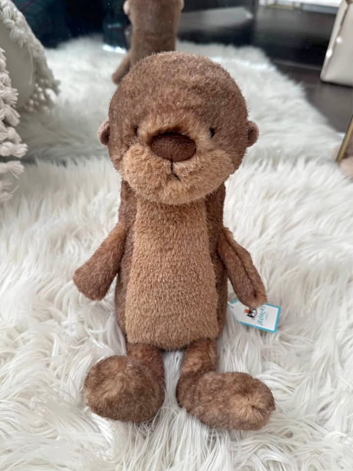 🦦 RARE Brooke Otter Jellycat (BNWT & Receipt)✨