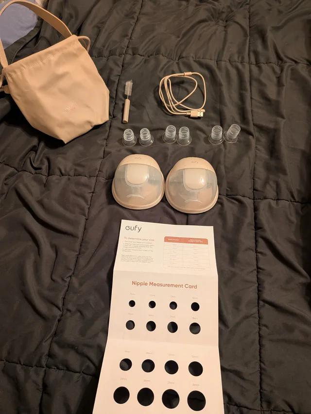 Eufy S1 Wearable Breast Pump - NEVER USED image indicator(2)