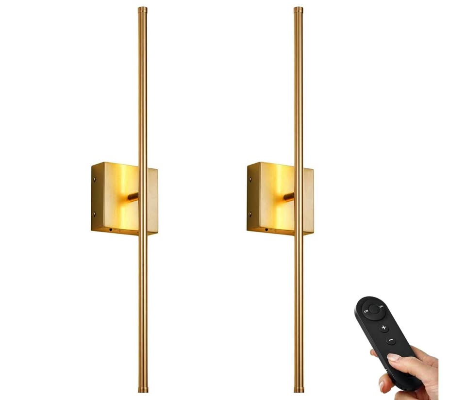 Dimmable Wall Sconces Set of Two