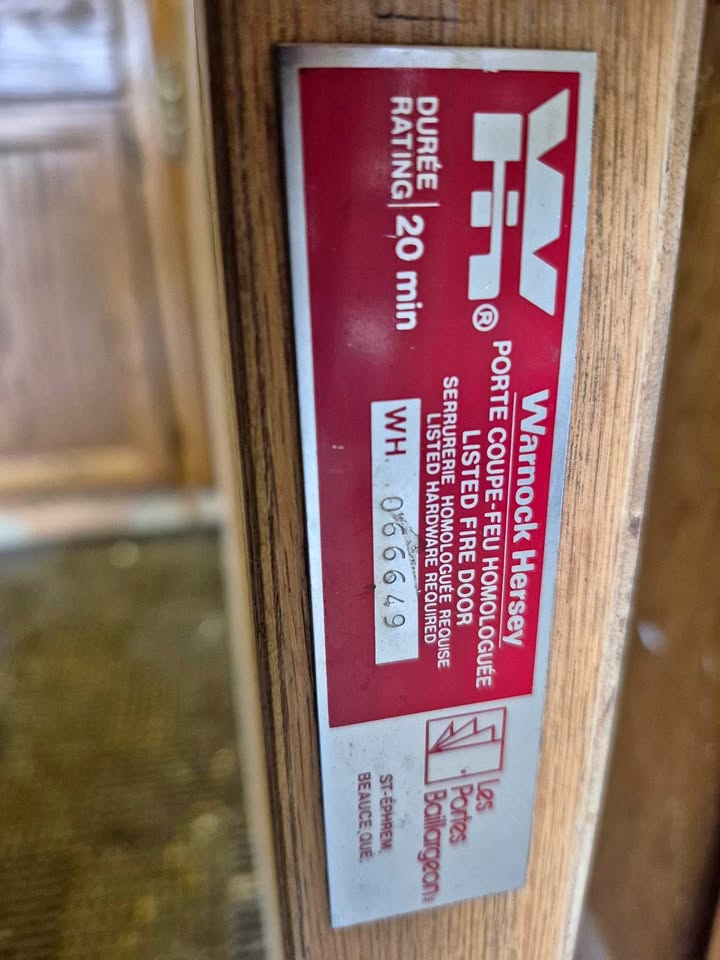 Solid Fire Door