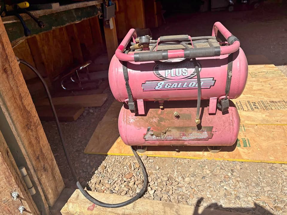 2 tank electric oil filled compressor