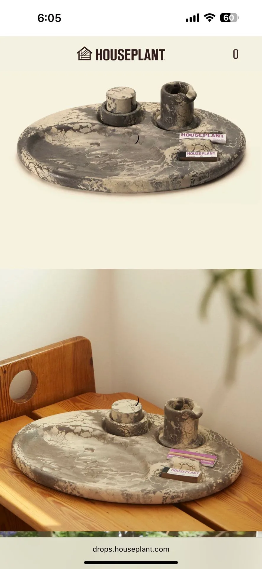 Houseplant Seth Roger Ash tray image indicator(2)