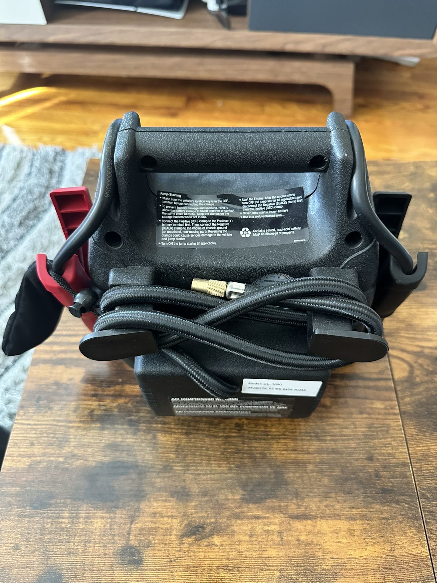 DuraLast Battery Jump Starter With Compressor - photo 3