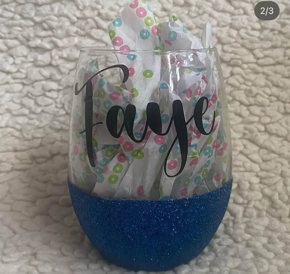 Glitter Wine Glasses image indicator(4)