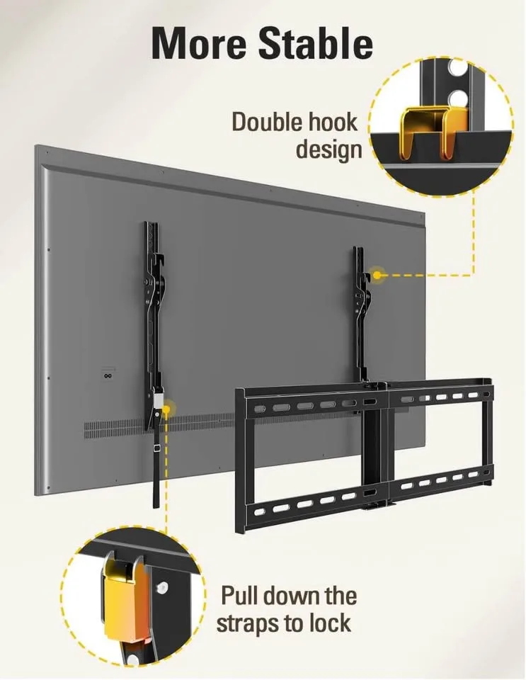 TV Wall Mount - Tilting Low Profile - 37” to 75” TV image indicator(3)